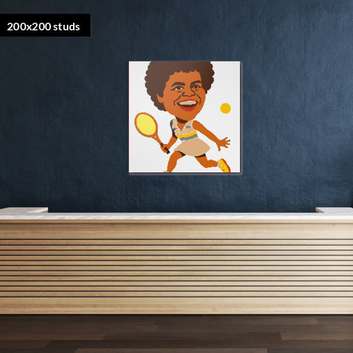 200*200studs, 160*160cm, 63*63inch