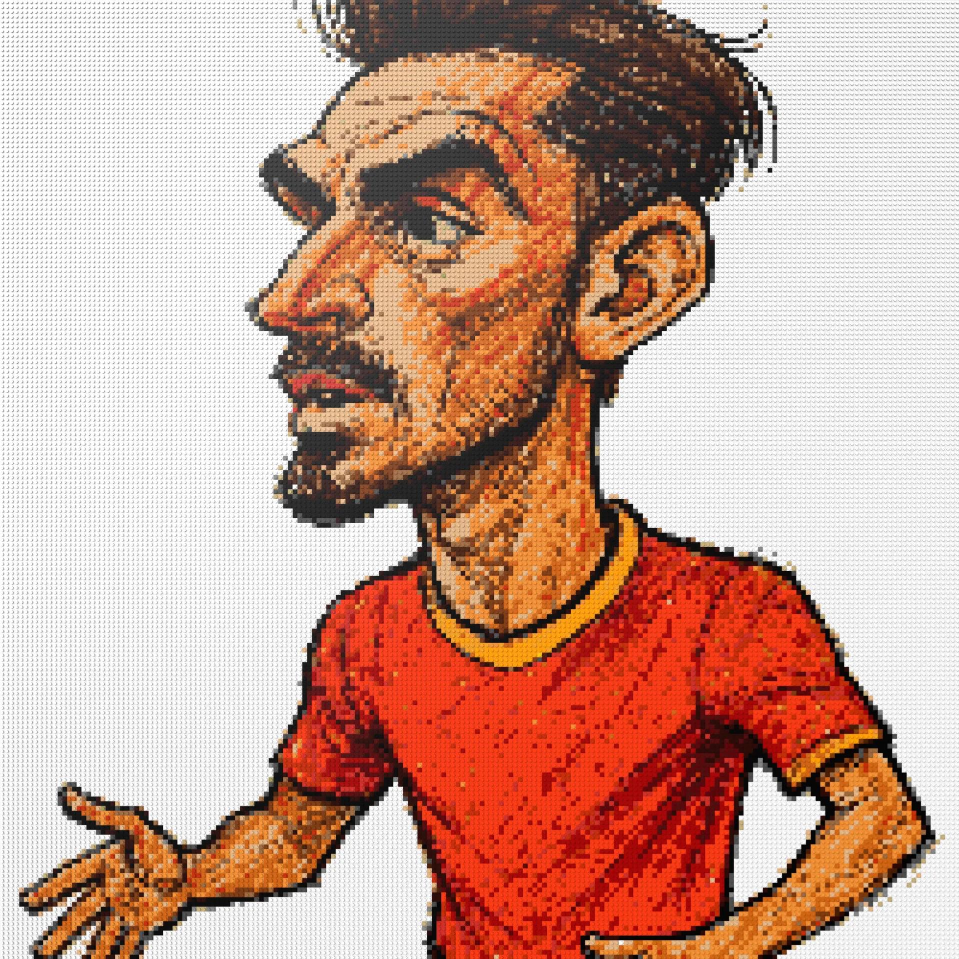 200*200studs, 160*160cm, 63*63inch