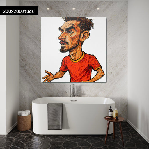 200*200studs, 160*160cm, 63*63inch