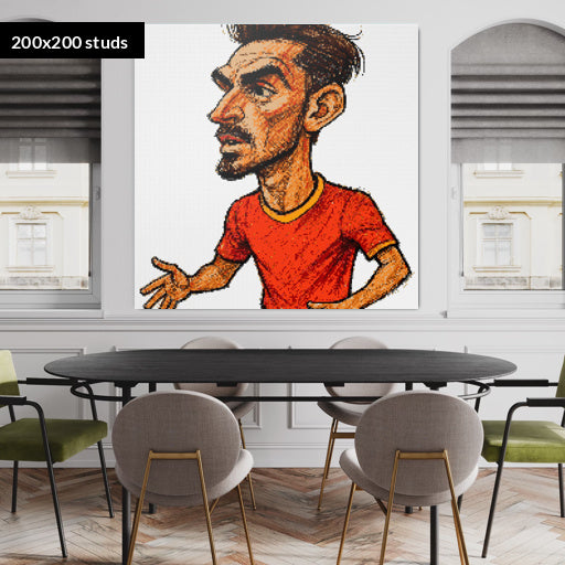 200*200studs, 160*160cm, 63*63inch