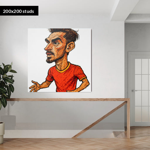 200*200studs, 160*160cm, 63*63inch