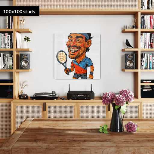 100*100studs, 80*80cm, 31,5*31,5inch