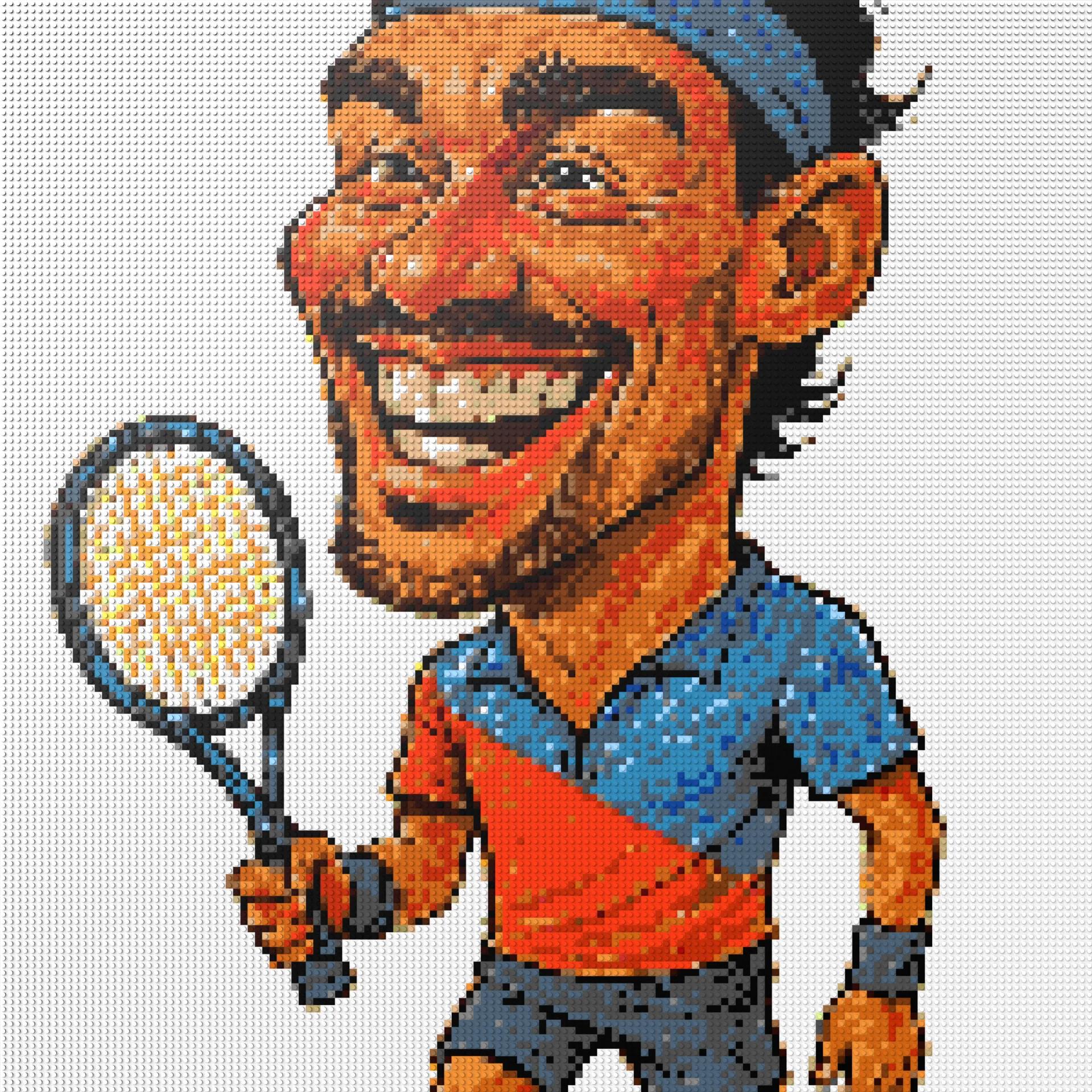 150*150studs, 120*120cm, 47,25*47,25inch