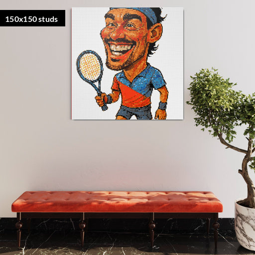 150*150studs, 120*120cm, 47,25*47,25inch