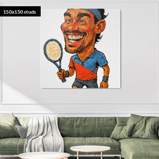 150*150studs, 120*120cm, 47,25*47,25inch