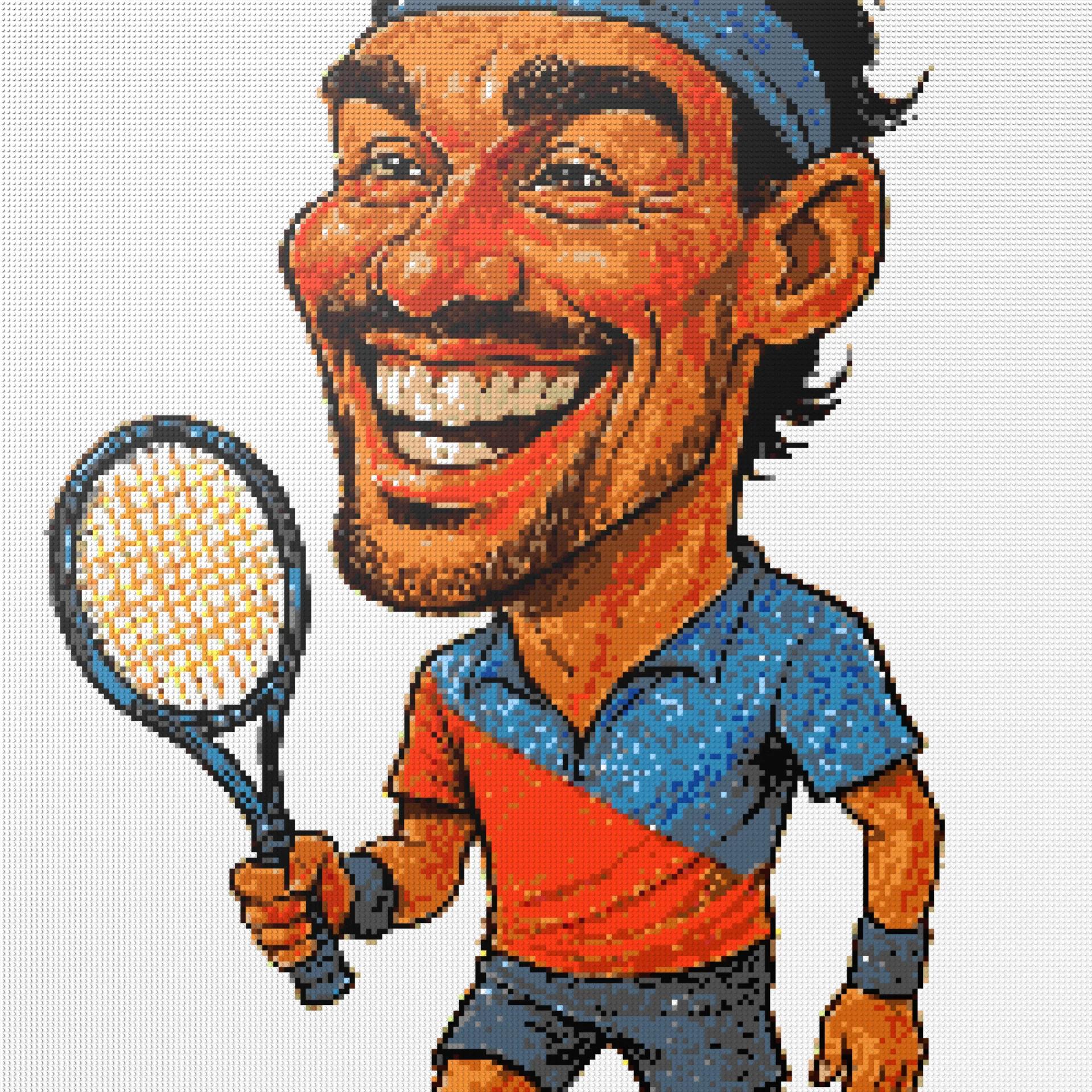 200*200studs, 160*160cm, 63*63inch