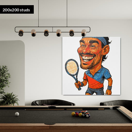 200*200studs, 160*160cm, 63*63inch