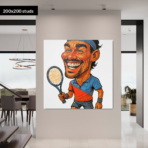 200*200studs, 160*160cm, 63*63inch