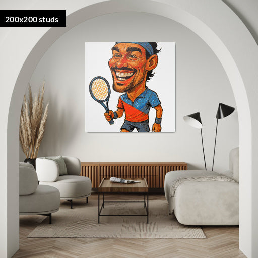 200*200studs, 160*160cm, 63*63inch