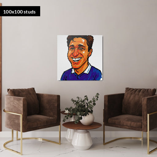 100*100studs, 80*80cm, 31,5*31,5inch