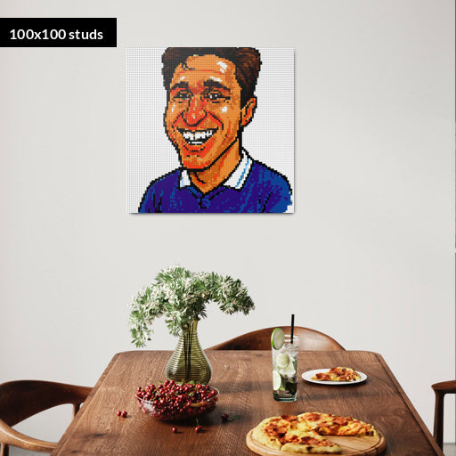 100*100studs, 80*80cm, 31,5*31,5inch