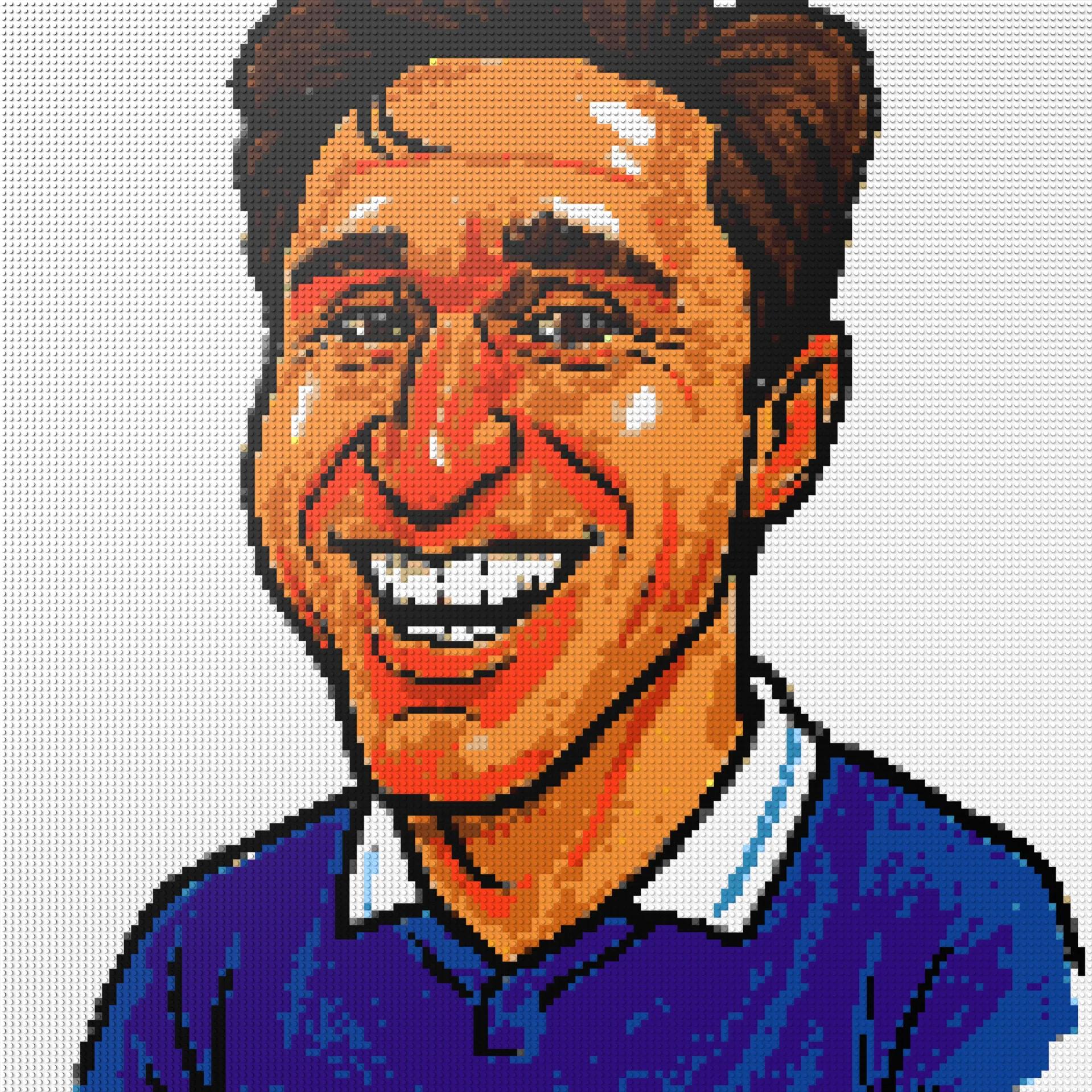 150*150studs, 120*120cm, 47,25*47,25inch