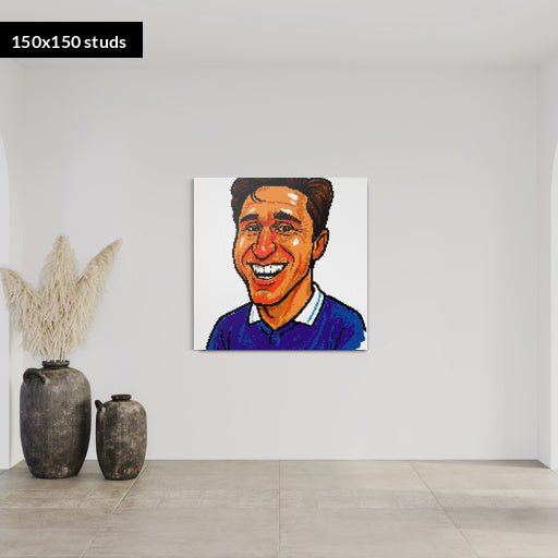 150*150studs, 120*120cm, 47,25*47,25inch