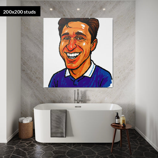 200*200studs, 160*160cm, 63*63inch