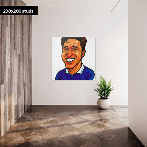 200*200studs, 160*160cm, 63*63inch