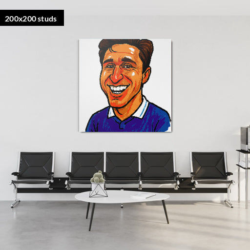 200*200studs, 160*160cm, 63*63inch