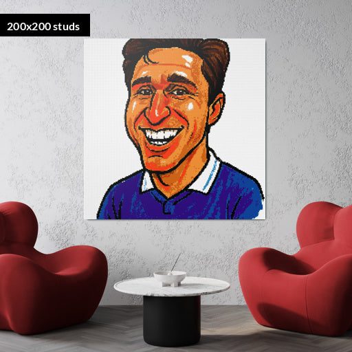 200*200studs, 160*160cm, 63*63inch