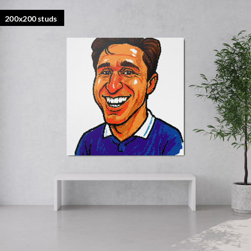 200*200studs, 160*160cm, 63*63inch