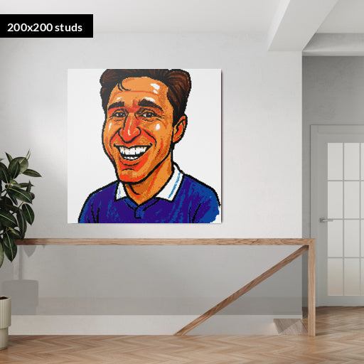 200*200studs, 160*160cm, 63*63inch