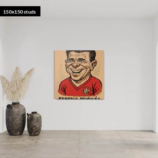 150*150studs, 120*120cm, 47,25*47,25inch