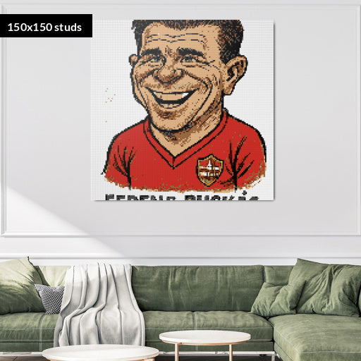 150*150studs, 120*120cm, 47,25*47,25inch