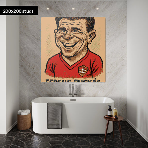 200*200studs, 160*160cm, 63*63inch