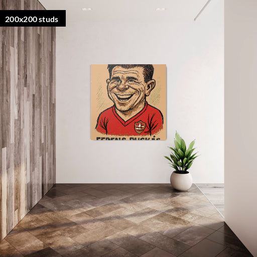 200*200studs, 160*160cm, 63*63inch