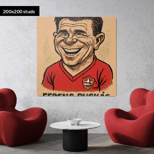 200*200studs, 160*160cm, 63*63inch