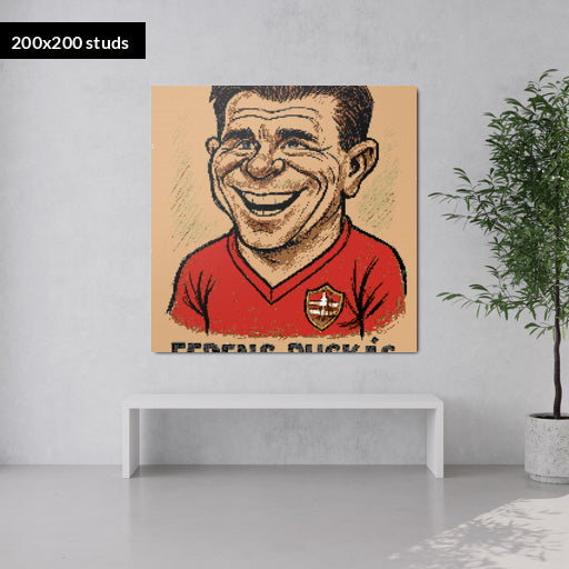 200*200studs, 160*160cm, 63*63inch