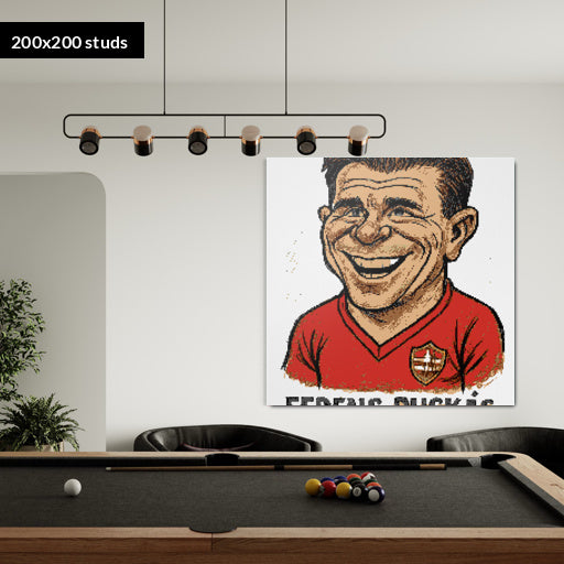 200*200studs, 160*160cm, 63*63inch