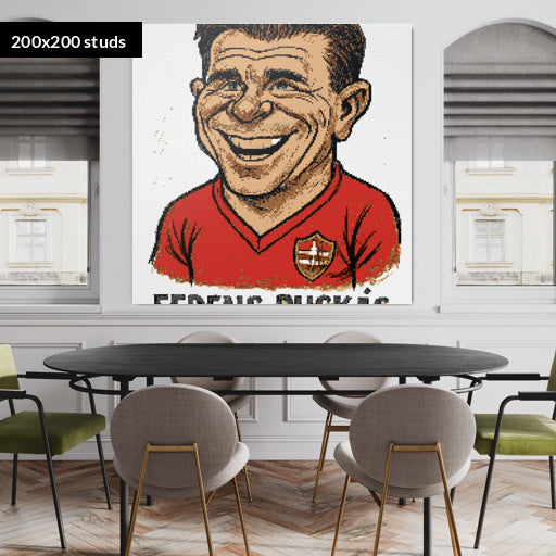 200*200studs, 160*160cm, 63*63inch