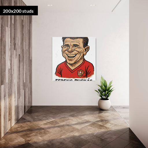 200*200studs, 160*160cm, 63*63inch