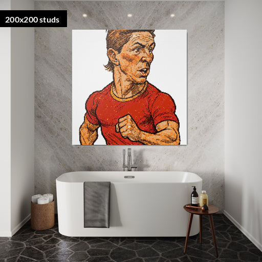 200*200studs, 160*160cm, 63*63inch