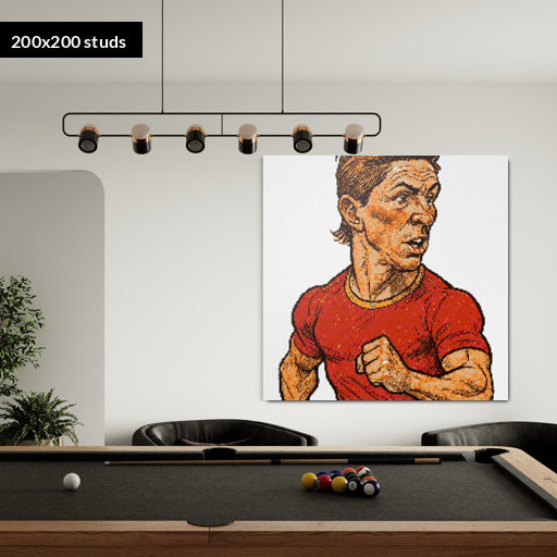 200*200studs, 160*160cm, 63*63inch