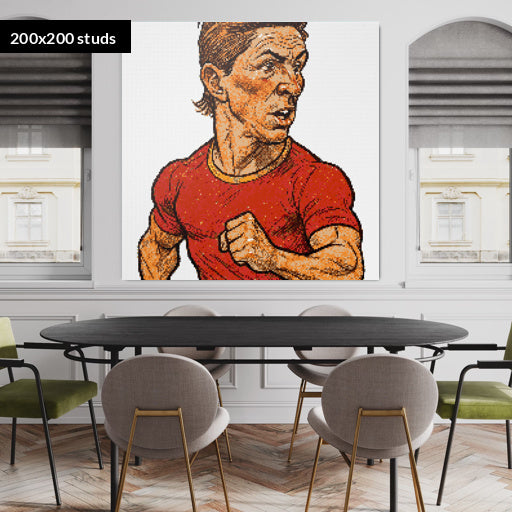 200*200studs, 160*160cm, 63*63inch