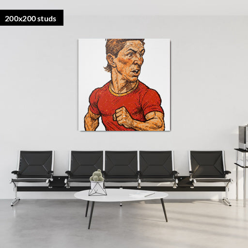 200*200studs, 160*160cm, 63*63inch