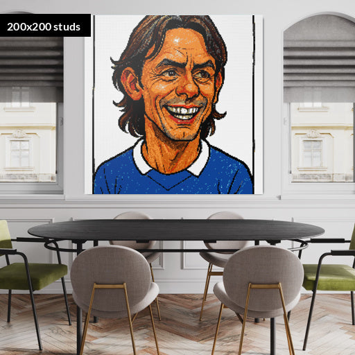 200*200studs, 160*160cm, 63*63inch