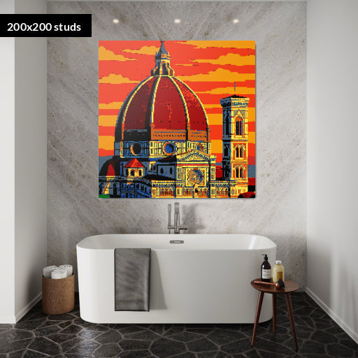 200*200studs, 160*160cm, 63*63inch