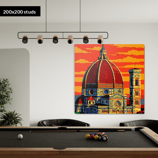 200*200studs, 160*160cm, 63*63inch