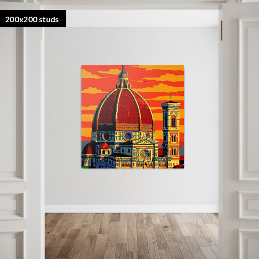 200*200studs, 160*160cm, 63*63inch