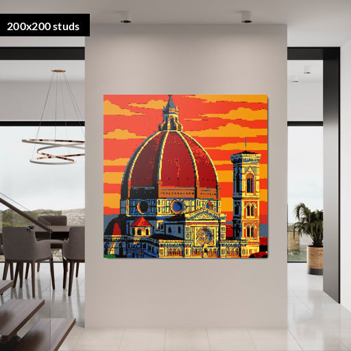 200*200studs, 160*160cm, 63*63inch