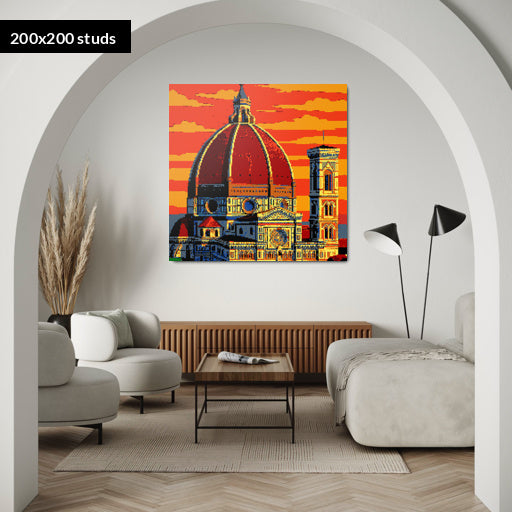 200*200studs, 160*160cm, 63*63inch