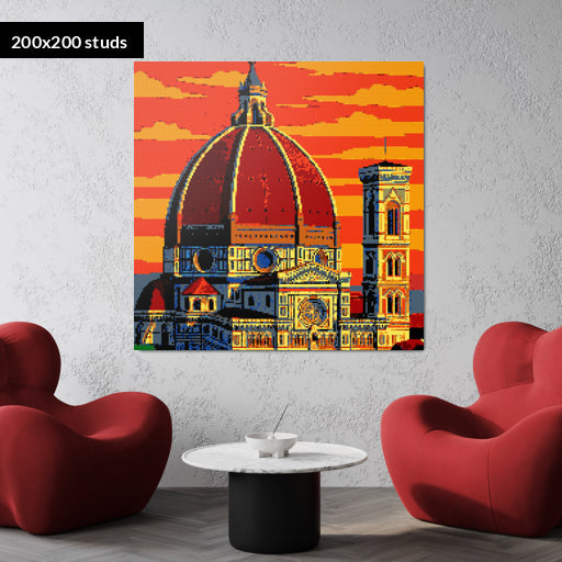 200*200studs, 160*160cm, 63*63inch