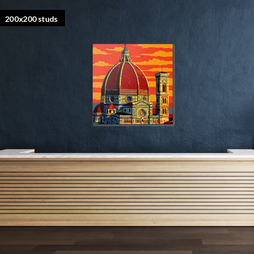 200*200studs, 160*160cm, 63*63inch
