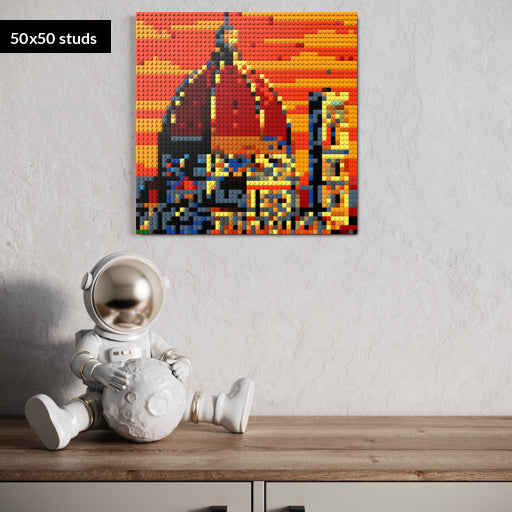 50*50studs, 40*40cm, 15,75*15,75inch