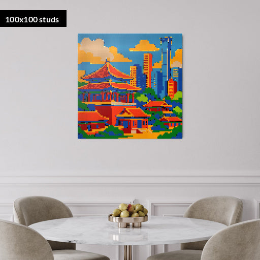 100*100studs, 80*80cm, 31,5*31,5inch