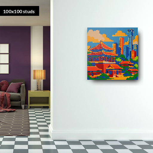 100*100studs, 80*80cm, 31,5*31,5inch