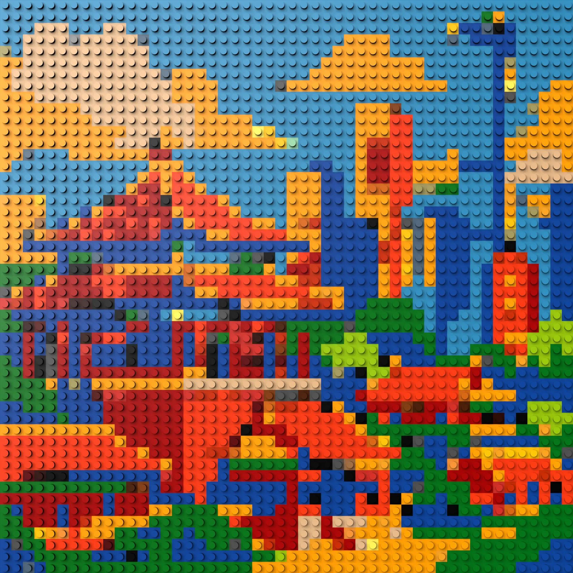 50*50studs, 40*40cm, 15,75*15,75inch
