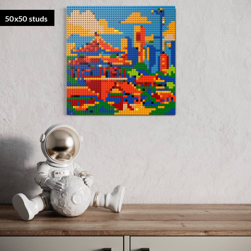 50*50studs, 40*40cm, 15,75*15,75inch