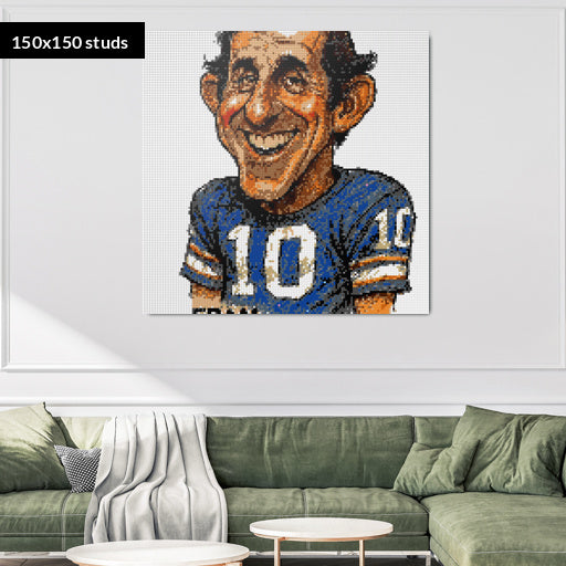 150*150studs, 120*120cm, 47,25*47,25inch